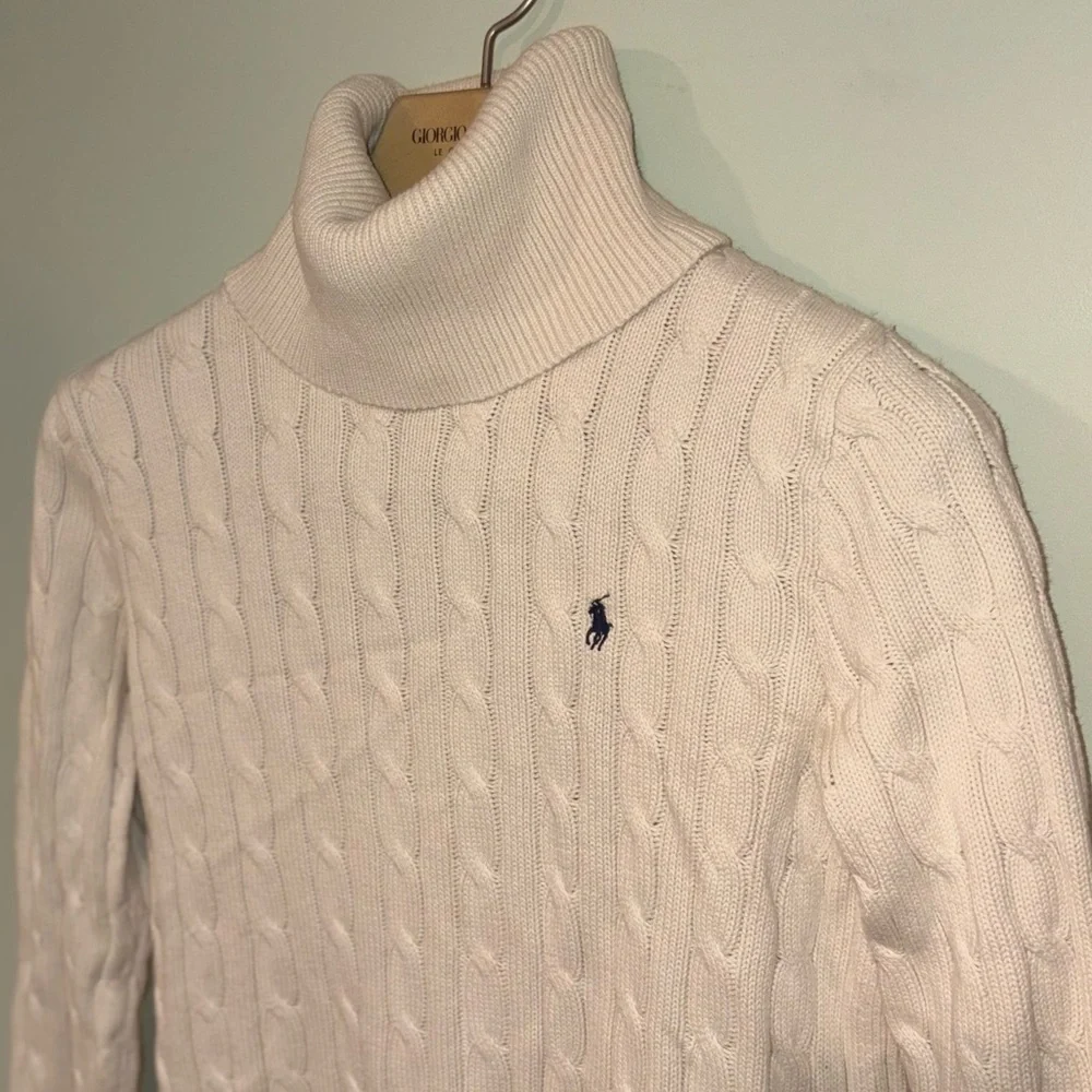 Polo Ralph Lauren Cable Knit Turtleneck Sweater - Picture 2 of 7